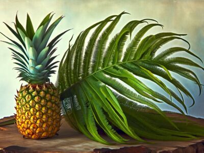 horse tail pineapple drink
